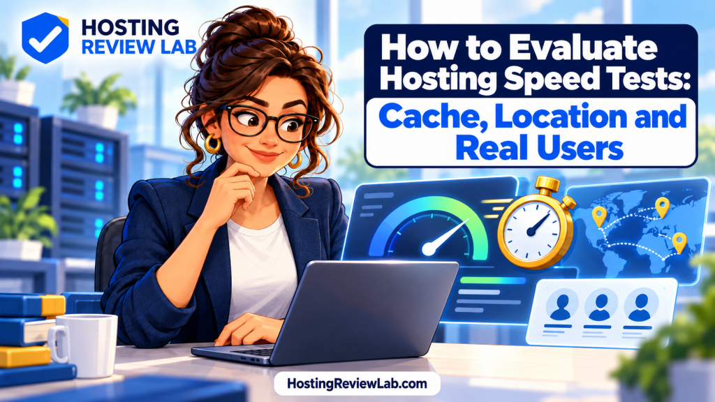 How to Evaluate Hosting Speed Tests: Cache, Location and Real Users