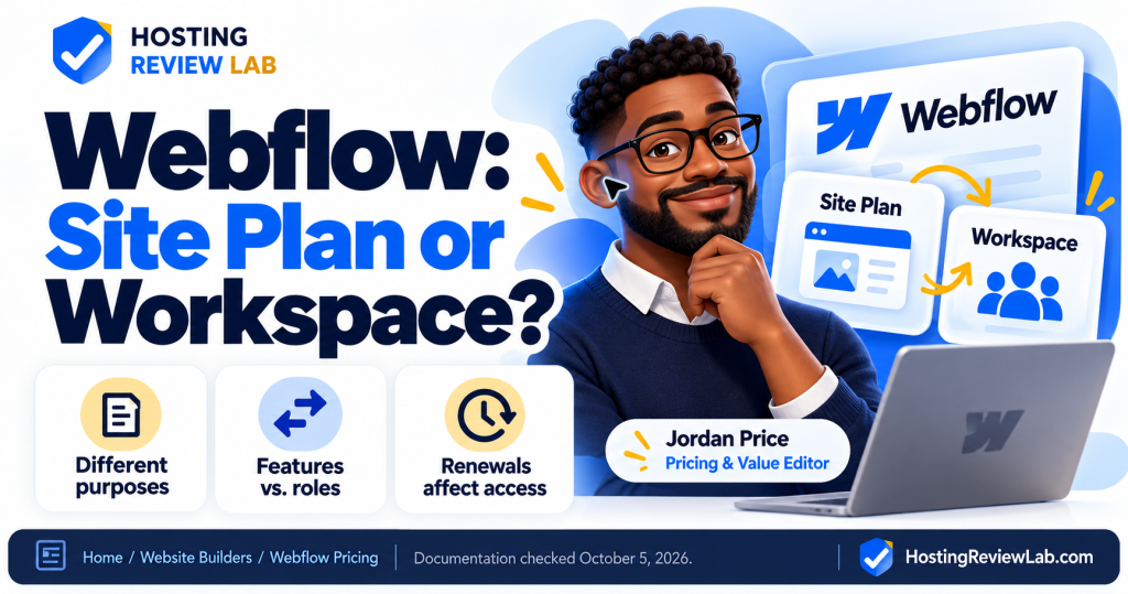 Illustrated guide: Webflow Pricing: Site Plans, Workspace Costs and Renewal Changes
