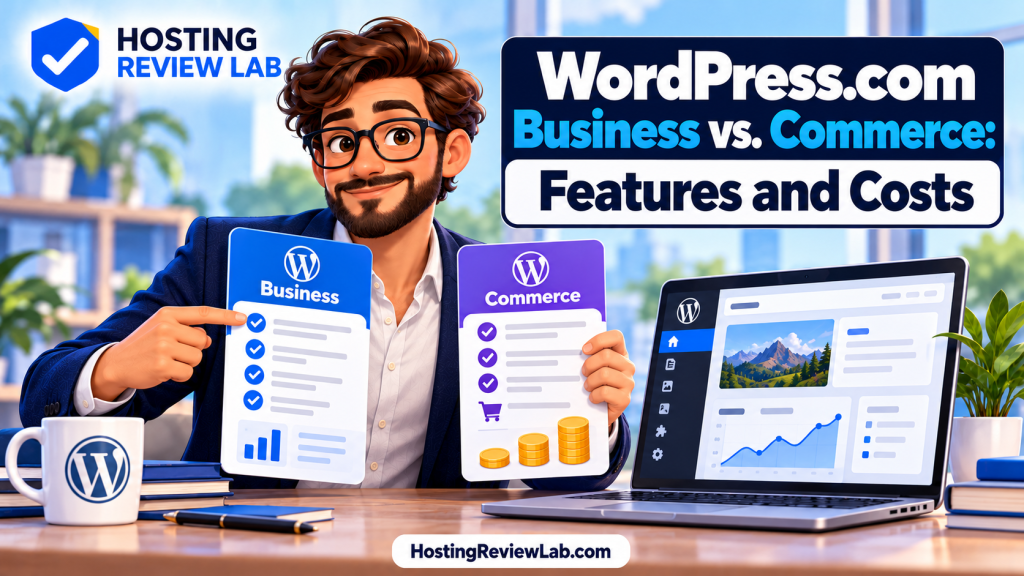 WordPress.com Business vs. Commerce: Features and Costs