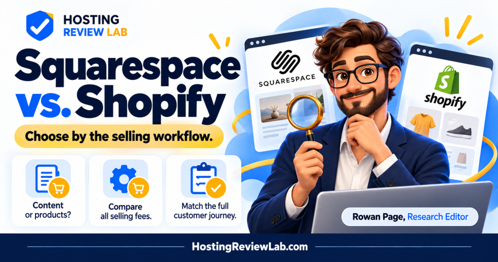 Illustrated guide: Squarespace vs. Shopify: Selling Fees, Content and Store Ownership