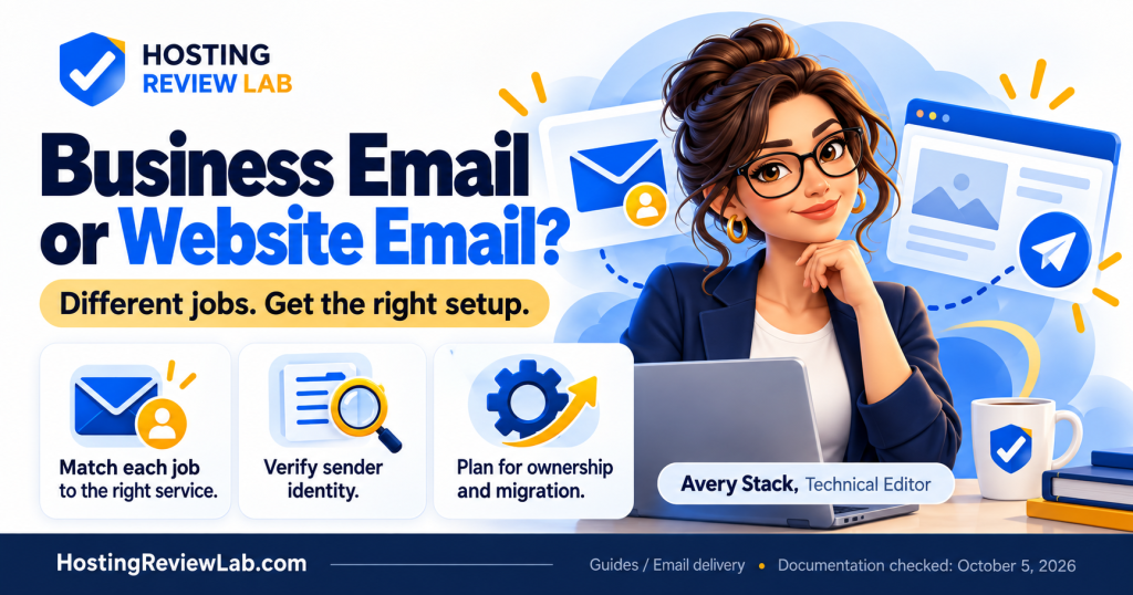 Illustrated guide: Transactional Email vs. Business Email: What Your Website Actually Needs